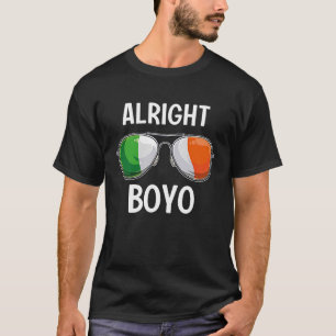 Irland St Patrick's Day Party Irish Alright Boyo T-Shirt
