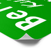 Irland Städte & Orte Poster (Ecke)