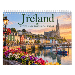 Irland Städte und Ortschaften Kalender