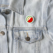 IRLAND STEHT MIT PALÄSTINA - Wassermelone Button (Beispiel)