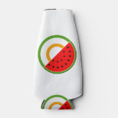 IRLAND STEHT MIT PALÄSTINA - Wassermelone Flaschenkühler (Vorderseite)