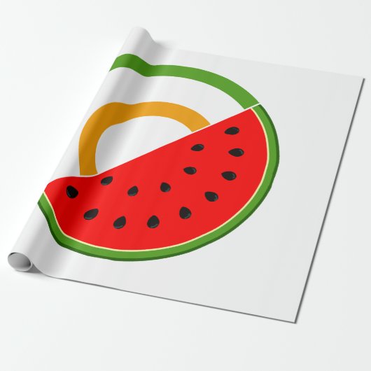 IRLAND STEHT MIT PALÄSTINA - Wassermelone Geschenkpapier (Ungerollt)