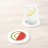 IRLAND STEHT MIT PALÄSTINA - Wassermelone Getränkeuntersetzer (Seite)