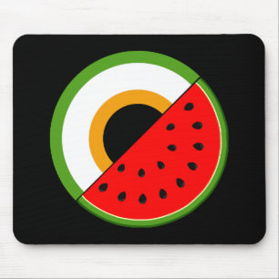IRLAND STEHT MIT PALÄSTINA - Wassermelone Mousepad