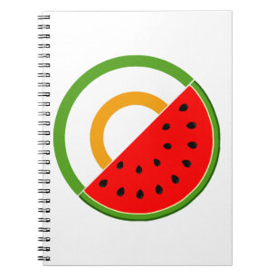 IRLAND STEHT MIT PALÄSTINA - Wassermelone Notizblock