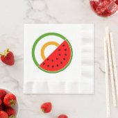 IRLAND STEHT MIT PALÄSTINA - Wassermelone Serviette (Beispiel)