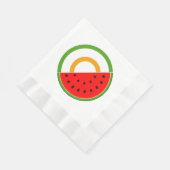 IRLAND STEHT MIT PALÄSTINA - Wassermelone Serviette (Ecke)