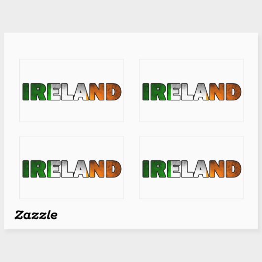 Irland Sticker (Blatt)