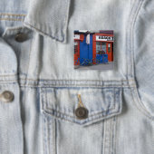 Irland, Strandhill. Schaufenster mit Fahrrädern Button (Beispiel)