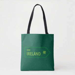 Irland-Straßenschild Tasche