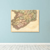 Irland Süd Leinwanddruck (Insitu (Holzboden))