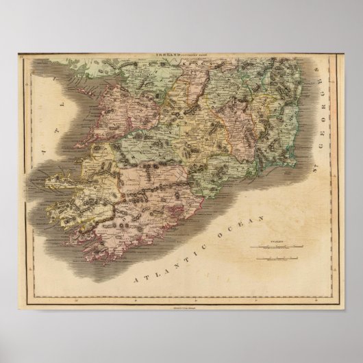 Irland Süd Poster (Vorne)