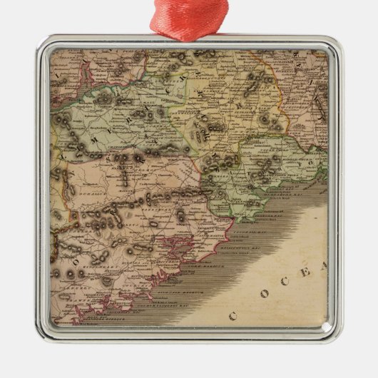 Irland südlich silbernes ornament (Vorne)