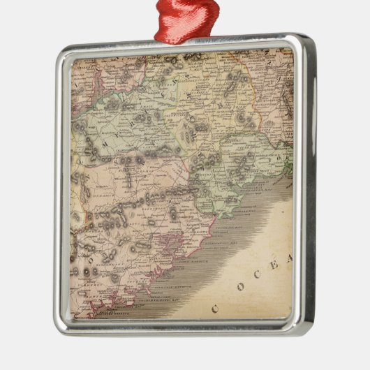 Irland südlich silbernes ornament (Links)