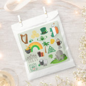 Irland Symbole Geschenktütchen (Ausgeschnitten)