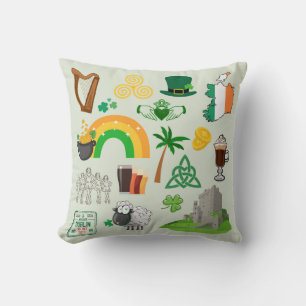 Irland Symbole Kissen