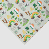 Irland Symbole Seidenpapier (Ausschnitt)