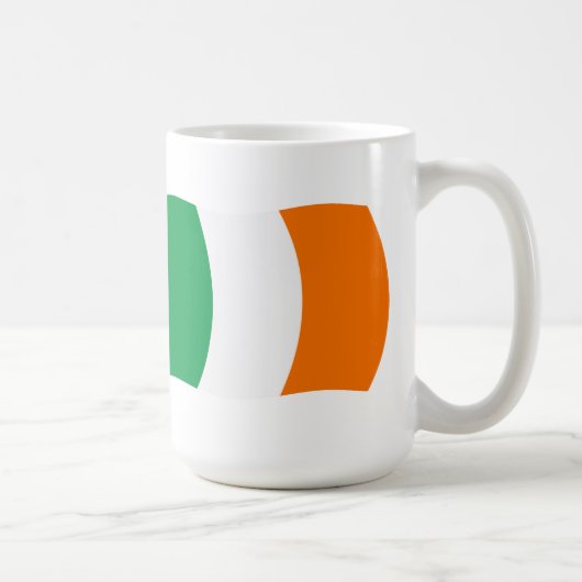 Irland Tasse der Flagge (Rechts)