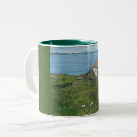 Irland, Tasse, Irland Zweifarbige Tasse (Vorderseite Links)