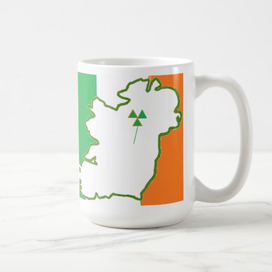 Irland-Tasse Kaffeetasse (Rechts)