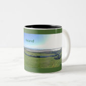 Irland-Tasse Zweifarbige Tasse (VorderseiteRechts)