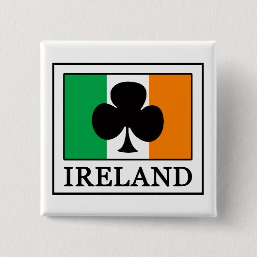Irland-Taste Button (Vorderseite)
