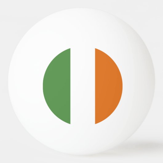 Irland Tischtennisball (Rückseite)