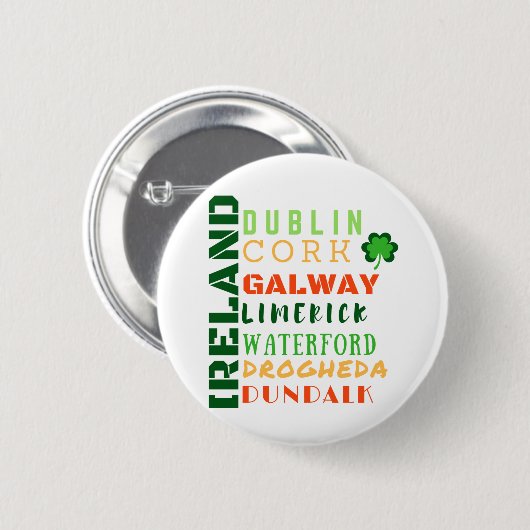 IRLAND U-BAHN BUTTON (Vorne & Hinten)