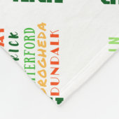 IRLAND U-BAHN FLEECEDECKE (Ecke)