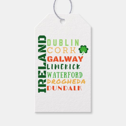 IRLAND U-BAHN GESCHENKANHÄNGER (Vorderseite)