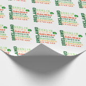 IRLAND U-BAHN GESCHENKPAPIER (Ecke)