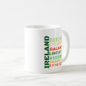 IRLAND U-BAHN KAFFEETASSE (VorderseiteRechts)