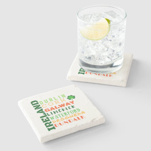 IRLAND U-BAHN-KUNST STEINUNTERSETZER