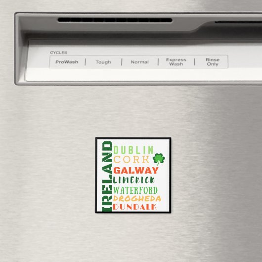 IRLAND U-BAHN MAGNET (In Situ (Geschirrspüler))