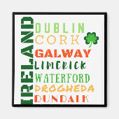 IRLAND U-BAHN MAGNET (Vorne)