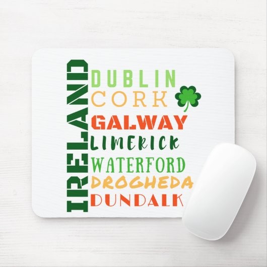 IRLAND U-BAHN MOUSEPAD (Mit Mouse)