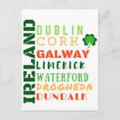 IRLAND U-BAHN POSTKARTE (Vorderseite)
