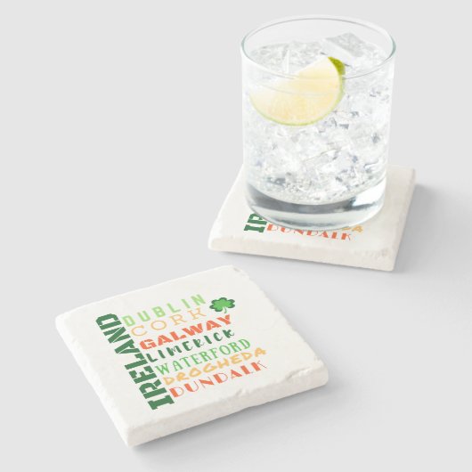 IRLAND U-BAHN STEINUNTERSETZER (Seitenansicht)