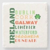 IRLAND U-BAHN STEINUNTERSETZER (Vorderseite)