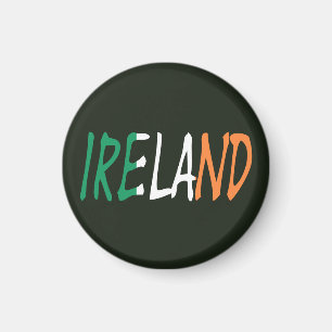 Irland überschneidet das irische Flag-Makn Magnet