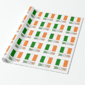 Irland und die irische Flagge Geschenkpapier (Ungerollt)
