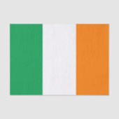 Irland und Irland Flag Papiertaschentücher/Modeded Seidenpapier (Vorderseite)
