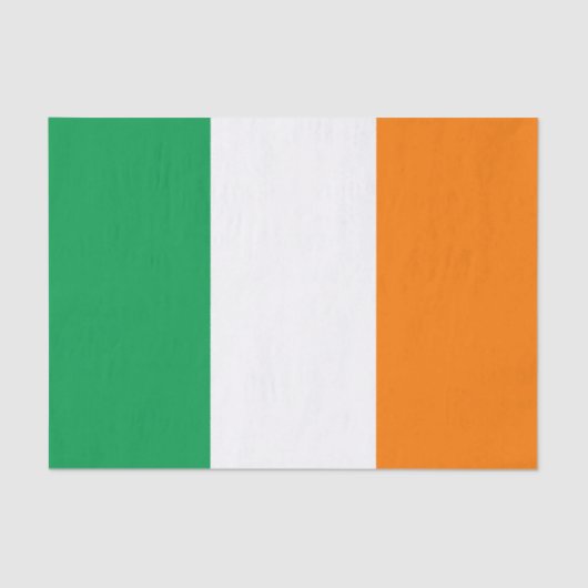 Irland und Irland Flag Papiertaschentücher/Modeded Seidenpapier (Vorderseite)