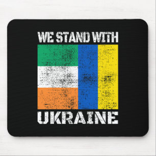 Irland Unterstützt Ukrainer Wir Stehen Hinter Ukra Mousepad