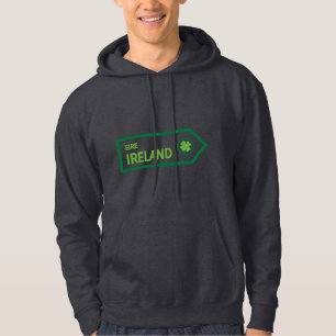 Irland-Verkehrsschild Hoodie