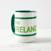 Irland-Verkehrsschild Tasse (Vorderseite Links)