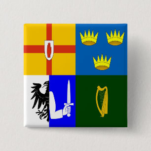 Irland Vier Provinzen Button