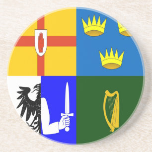Irland Vier Provinzen Getränkeuntersetzer