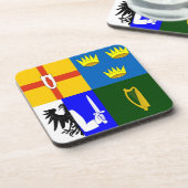 Irland Vier Provinzen Getränkeuntersetzer (Linke Seite)