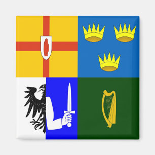 Irland Vier Provinzen Magnet